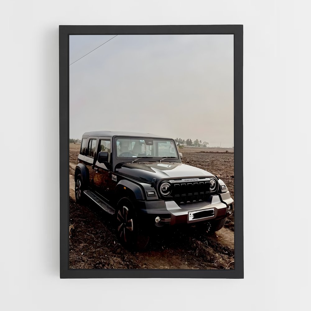 Poster Thar roxx – affiche Mahindra (vue 2)